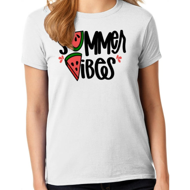 Graphic America Summer Vibes Women's T-Shirt Collection 