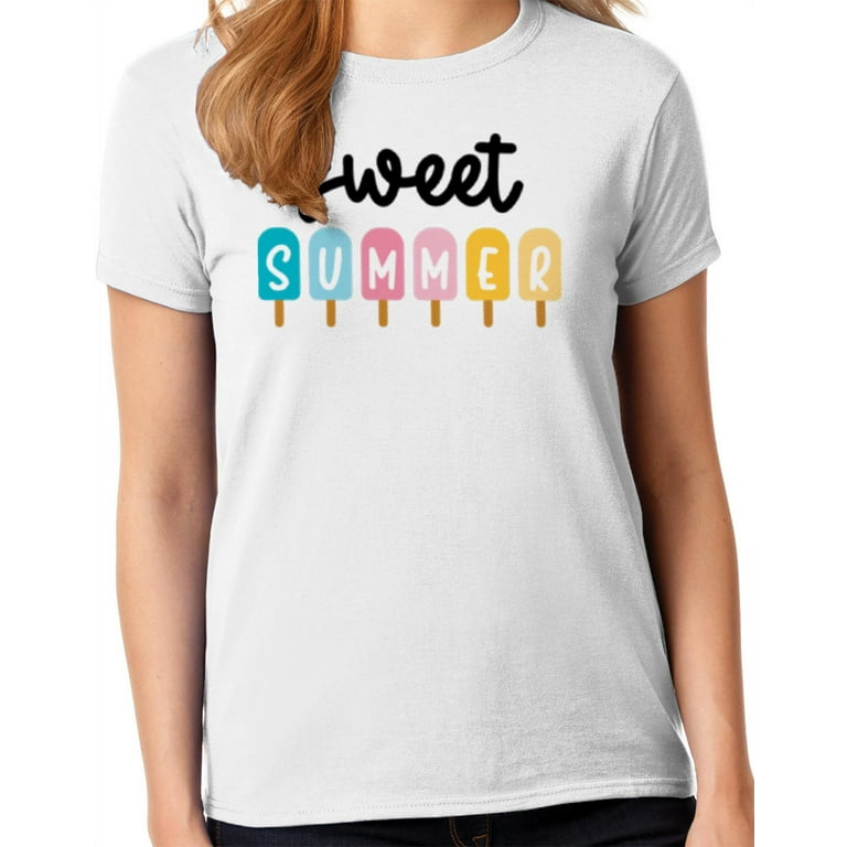 womens white t shirt walmart