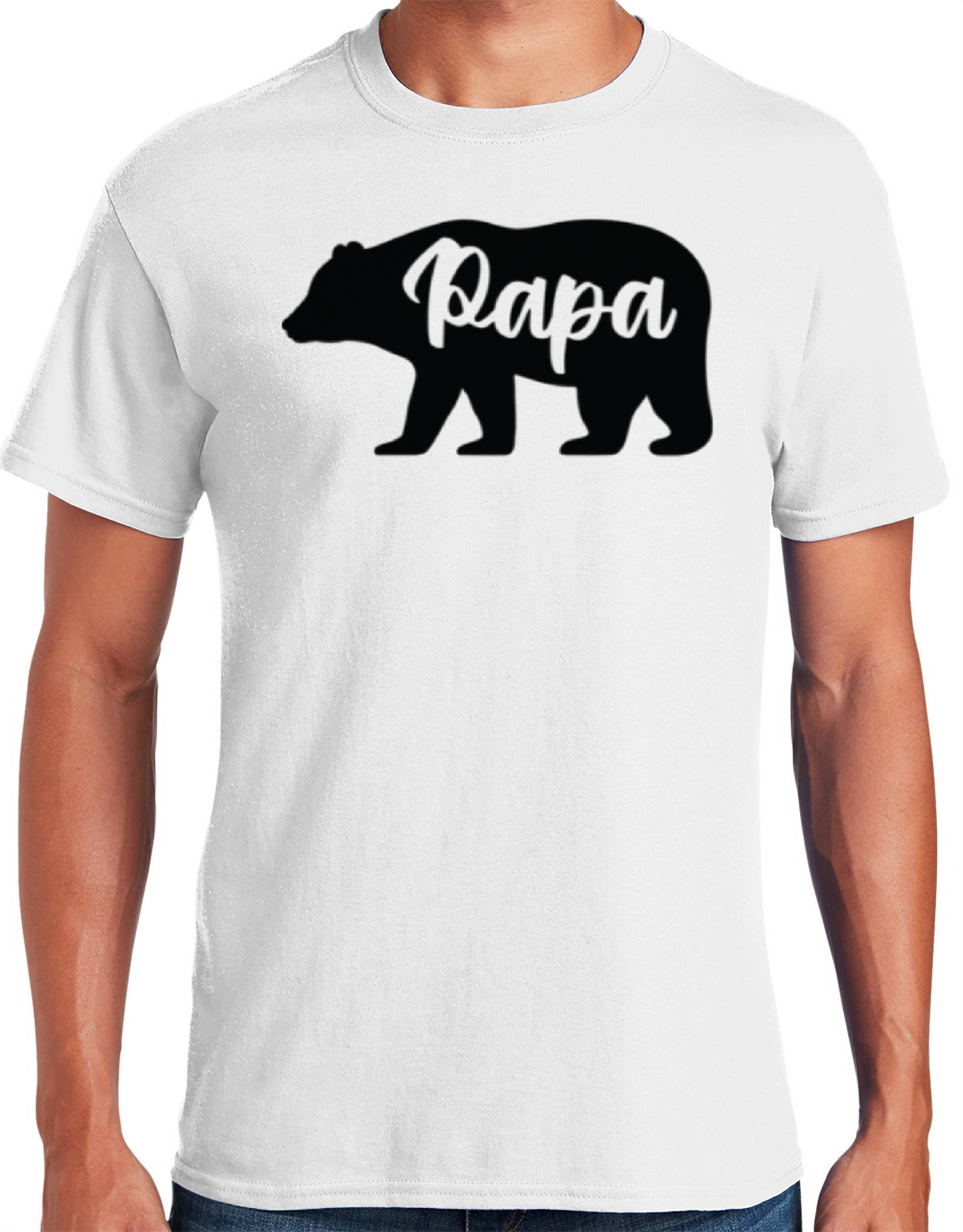 Papa Bear Best Dad Fathers Day Father Pop Vintage Gifts Shirt