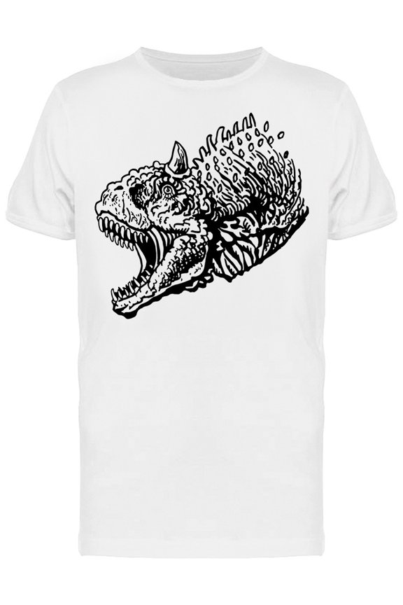 Graphic Angry Albertosaurus Tee Men's -Image by Shutterstock