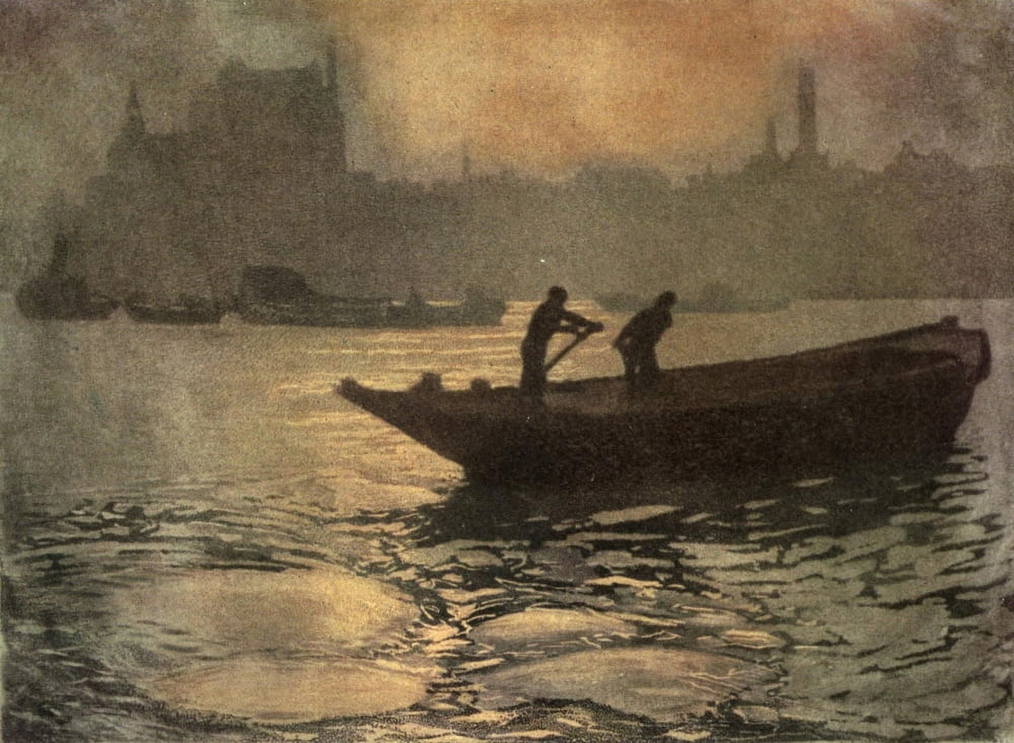 Graphic Arts 1917 Chelsea beach Canvas Art - Edward Louis Laurenson (18 x 24)