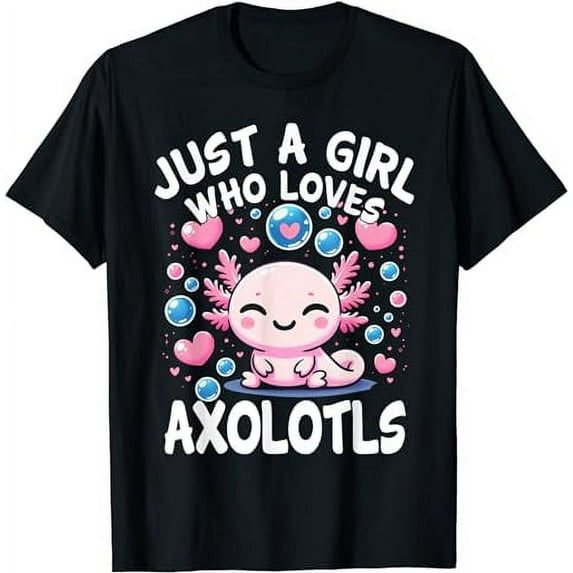 Graphic Axolotls So Cute Outfits Van Gogh Painting Axolotls T-Shirt