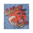 thumbnail image 1 of Graphic Beach Head Scarf, California Surfing, Head Wrap, 3 Sizes, by Ambesonne, 1 of 2