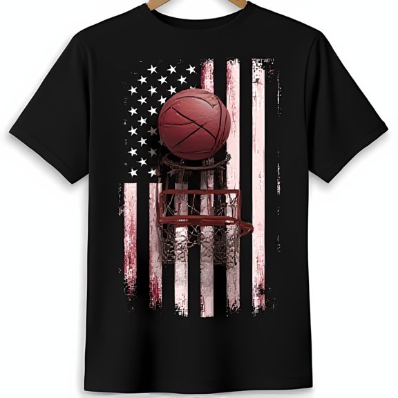 Graphic Black T-Shirt for Fans