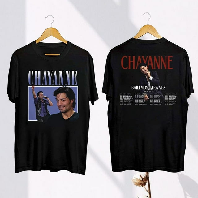 Graphic Chayanne Bailemos Otra Vez Tour 2025 TShirt, Chayanne 2025
