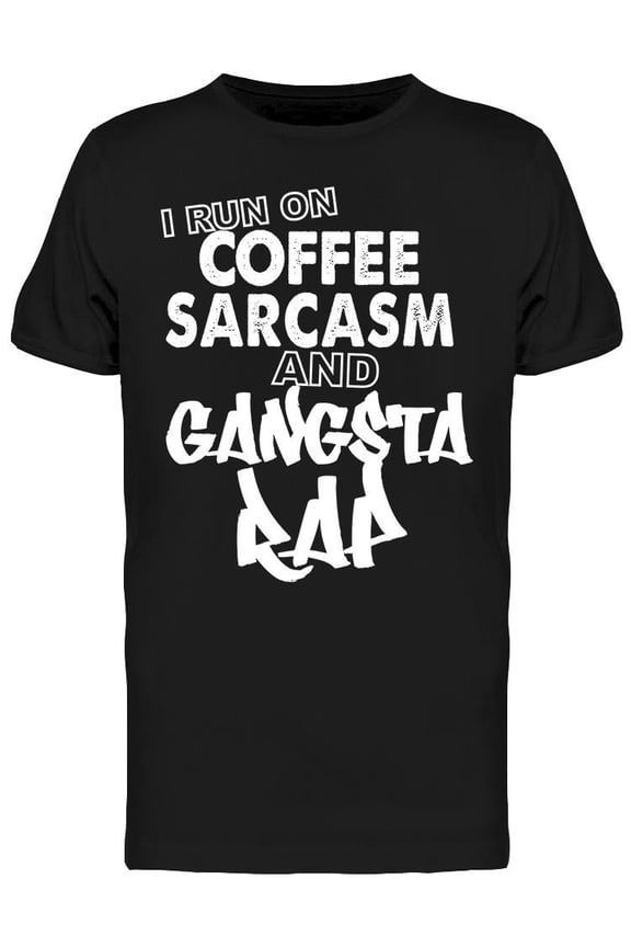 Graphic Coffee Sarcasm Men's T-shirt