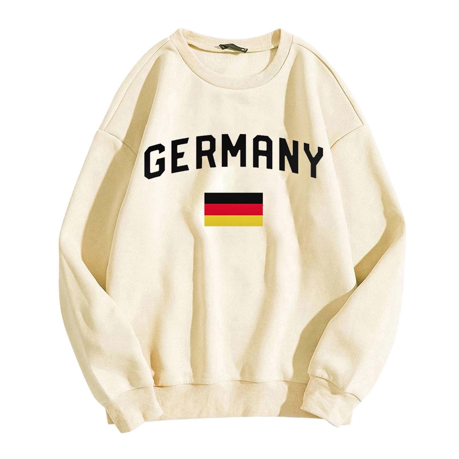 Graphic Crewneck Sweatshirts for Women Y2K Fall Long Sleeve Tops