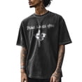 thumbnail image 1 of Graphic Cross and Floral Design Comfort Colors Men's T-Shirt - Breathable Quick Dry Summer Tee, 1 of 4