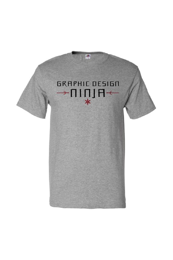 Graphic Design Ninja T shirt Funny Tee Gift