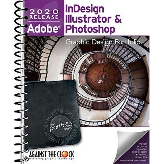 Pre-Owned Graphic Design Portfolio 2020: Adobe Photoshop, Illustrator & InDesign Paperback