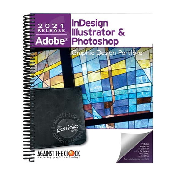 Pre-Owned Graphic Design Portfolio 2021: Adobe InDesign, Illustrator & Photoshop Paperback