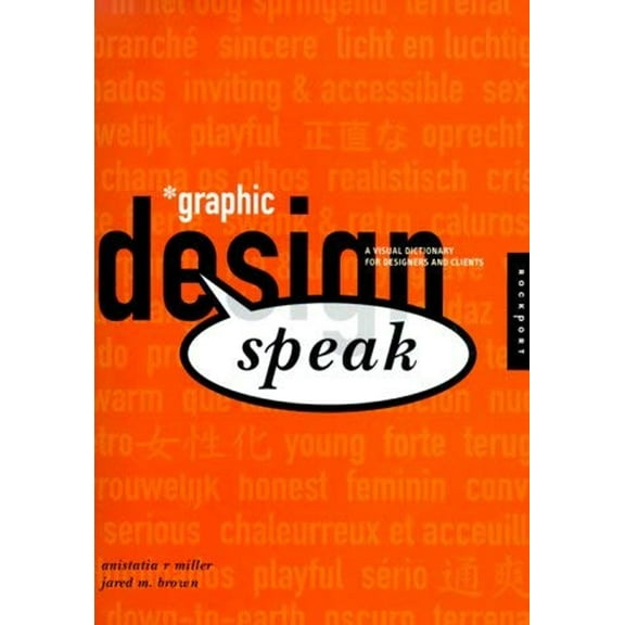 Pre-Owned Design Speak: Bridging the Communication Gap Between Clients and Designers (Hardcover) 156496602X 9781564966025