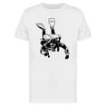 thumbnail image 1 of Graphic Diving Man T-Shirt Men -Image by Shutterstock, Male XX-Large, 1 of 2