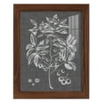 thumbnail image 1 of Graphic Foliage VI - Framed Print w/glass - Chestnut, 1 of 5