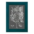 thumbnail image 1 of Graphic Foliage VI - Framed Print w/glass - Ocean Blue, 1 of 6