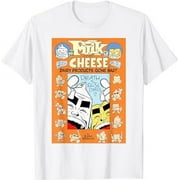 Graphic Fun With Milk & Cheese Vaporwave For Comic Essential T-Shirt