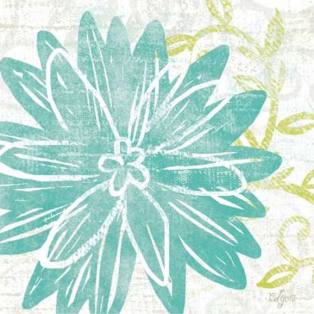 Graphic Garden IV Canvas Art - Rebecca Lyon (24 x 24)