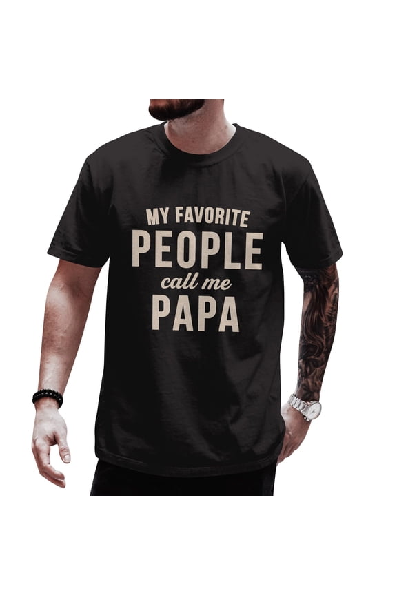 Graphic Grandpa Shirt Shirts for Men - Dad Shirt for Fathers Day - Funny Father Day Tshirt Birthday Soft Cotton 100% Cotton Graphic Tee