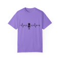 thumbnail image 1 of Graphic Heartbeat Podcast Radio Fan Lover Women Men Kids Novelty Wife Podcast Heartbeats Hobby Mom Learning Unisex Garment-Dyed T-shirt, 1 of 4