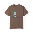 thumbnail image 1 of Graphic Heartbeat UFO Fan OVNI Extraterrestrial Women Men Novelty UFO Husband Heartbeats Dad Mom OVNI Cute Unisex Garment-Dyed T-shirt, 1 of 4