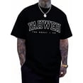 thumbnail image 1 of Graphic Hoodies Cotton Tee Oversize Plus Size Men's S To 5XL,Graphic Hoodies Cotton Tee Oversize Men's S To 5XL,Christian Jesus Shirts Men Religious God Yahweh Faith Shirt, 1 of 7