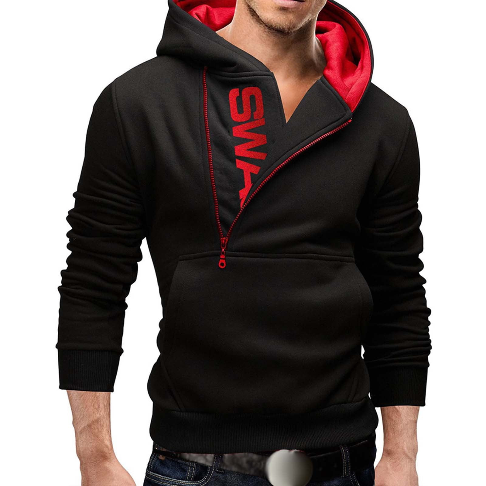 Graphic Hoodies For Men Mens' Long Sleeve Hoodie Hooded Sweatshirt Tops ...