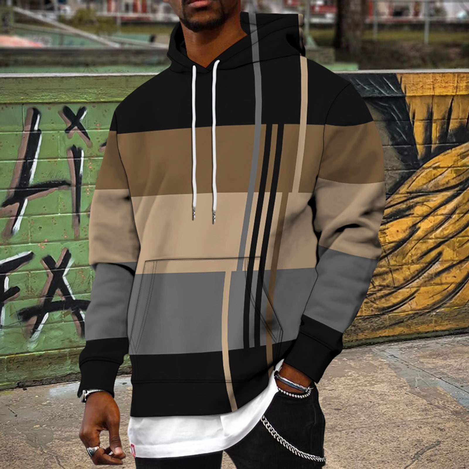 Graphic Hoodies For Men Thick Fleece Custom Printed Hooded Shirt Sweat Men  Luxury Hoodie Sweatshirts Big And Tall Men'S Fashion Hoodies Gray - Walmart  Business Supplies