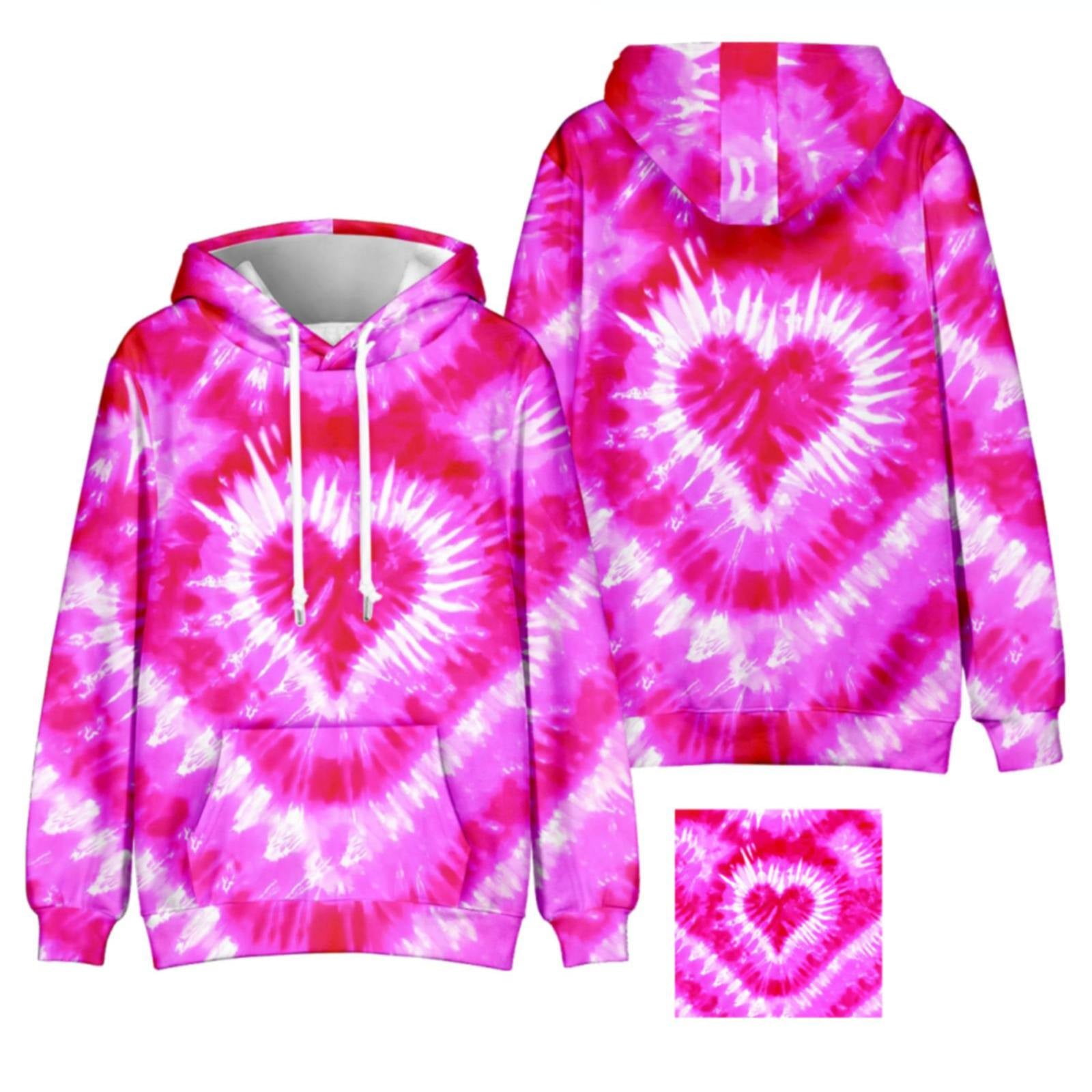 Graphic Hoodies For Men Tie Dyed 3d Printed Men'S Hoodie Pullover Large