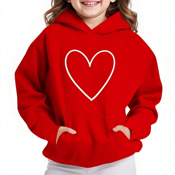 Graphic Hoodies Streetwear Cotton Graphic Boys And Girls Casual Long Sleeve Hoodies Cute Oversized Fleece Pocket Sweatshirt Tops
