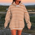 thumbnail image 1 of Graphic Hoodies Striped Camo Sweatshirt Sweater Women Womens Oversized Hoodies Winter Cotton Sweatshirts Pullover 2024 Fashion Tops Trendy Outfits Multicolor XXXL, 1 of 1