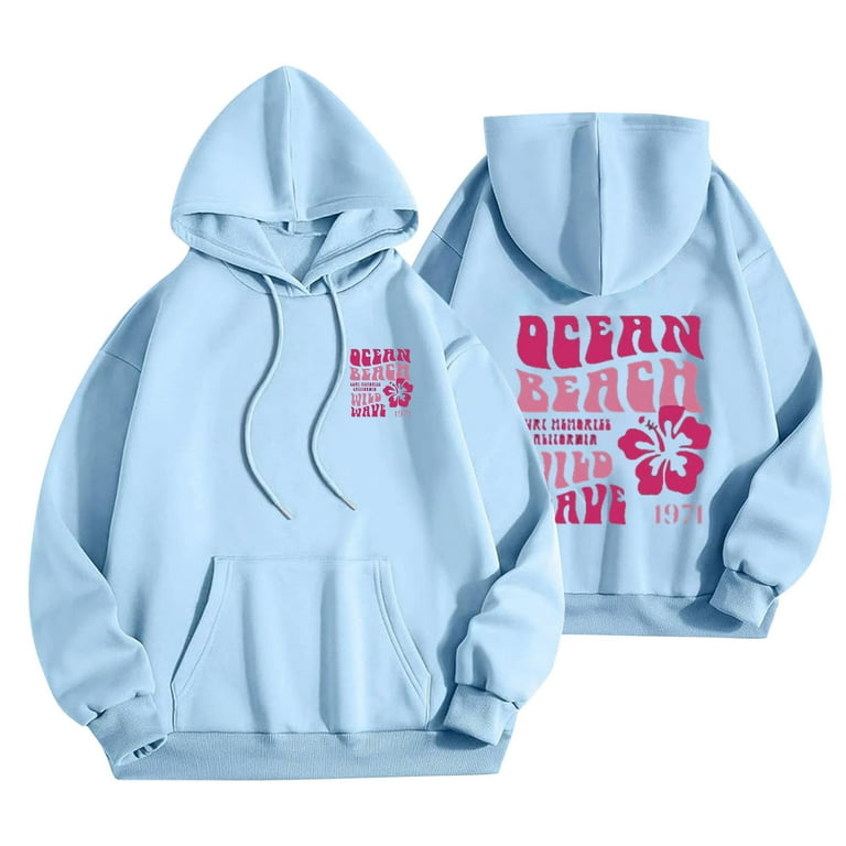 Graphic Hoodies for Women Drawstring Hoods Oversized