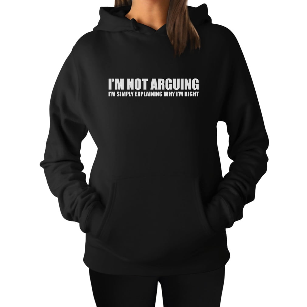 Graphic Hoodies for Women u0026 Teen Girls - Funny Sayings Sweatshirts - Casual  Pullover Hoodie - Perfect Gift for Birthdays, Christmas u0026 Special Occasions  - Trendy u0026 Sarcastic Apparel - Large Black - Walmart.com