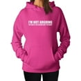 thumbnail image 1 of Tstars Women's Graphic Hoodie - Funny Saying Pullover - Casual Gift for Teens - Size S - Pink, 1 of 7