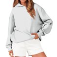 thumbnail image 1 of Graphic Hoodies for Women Winter Clothes with Pockets Drawstring Casual Loose Fit Fashion Clothing Fall Outfits for Women Heart Print Drop Shoulder Long Sleeve Pullover Sweatshirts, 1 of 4