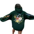 Graphic Hoodies for Women Y2K Teen Girls Cute Hooded Sweatshirts Long