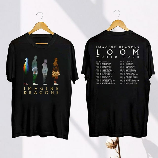 Graphic Imagine Dragons Loom Tour 2024 TShirt, Imagine Dragons Band