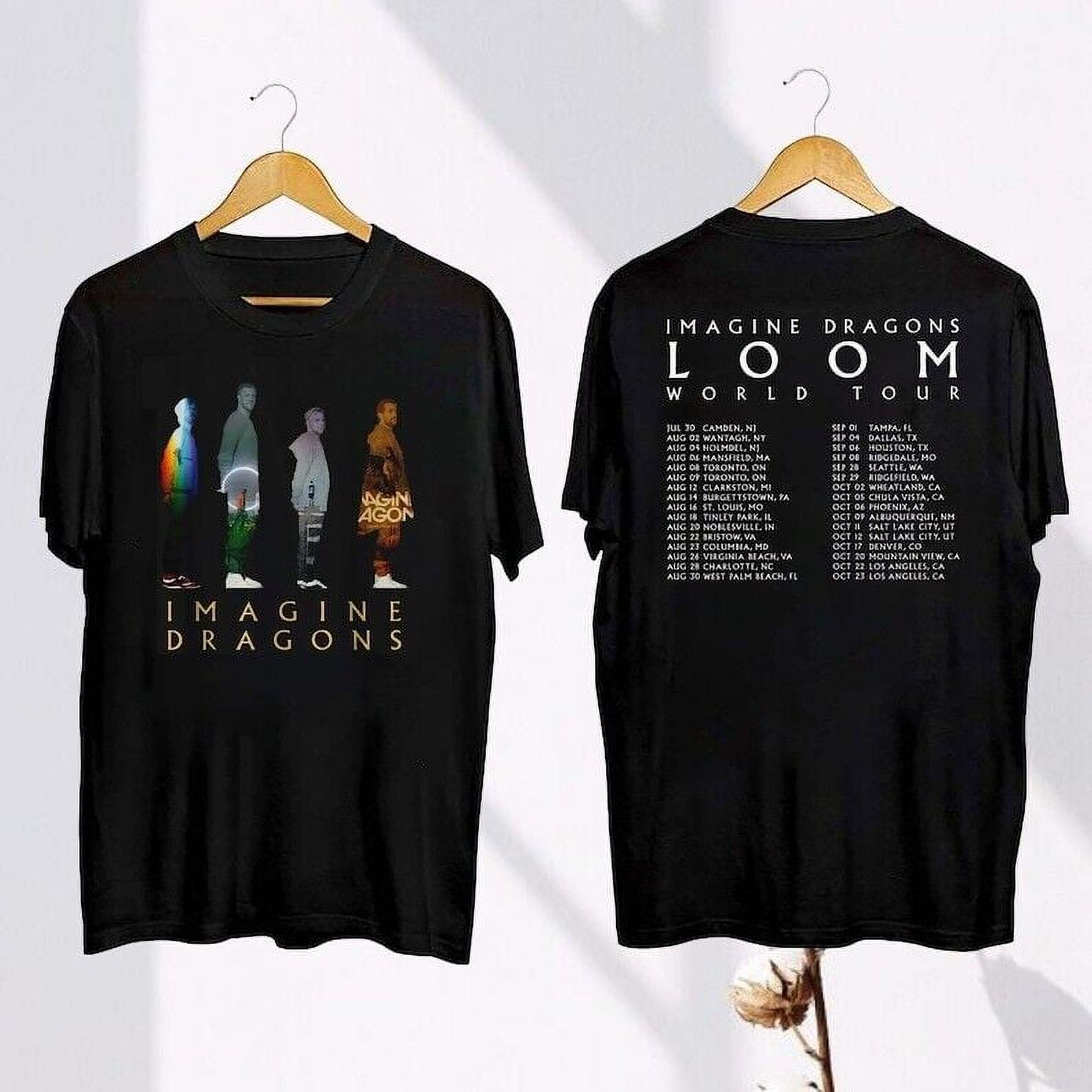 Graphic Imagine Dragons Loom Tour 2024 TShirt