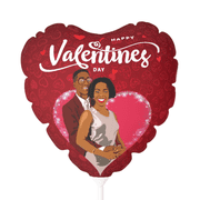Graphic Jaw Steve Urkel and Laura Winslow Valentines Day Balloon
