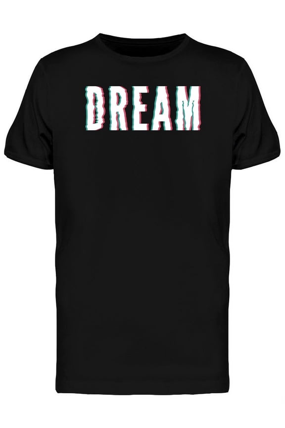 Graphic Lettering Dream Tee Men's -Image by Shutterstock