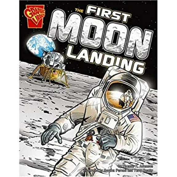 Pre-Owned Graphic Library: History: The First Moon Landing (Hardcover)