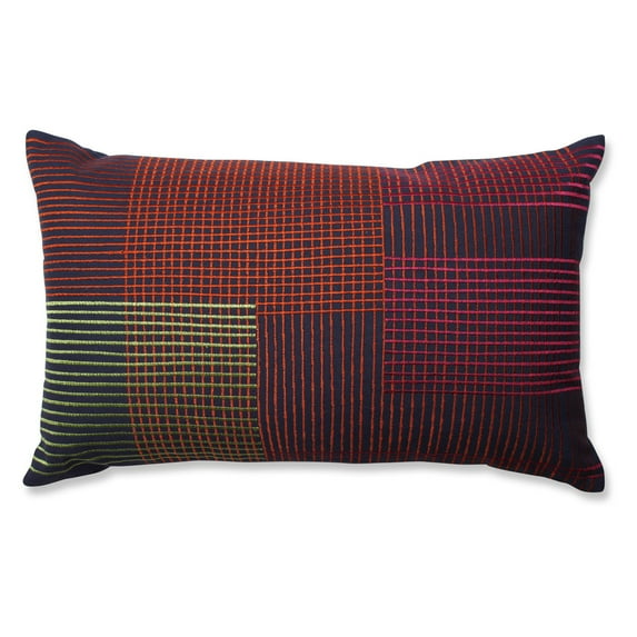 Graphic Lines Multi Rectangular Throw Pillow