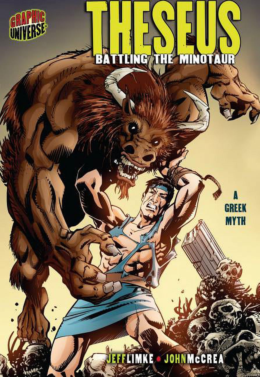 Graphic Myths and Legends: Theseus: Battling the Minotaur [A Greek Myth] (Paperback) - image 1 of 1