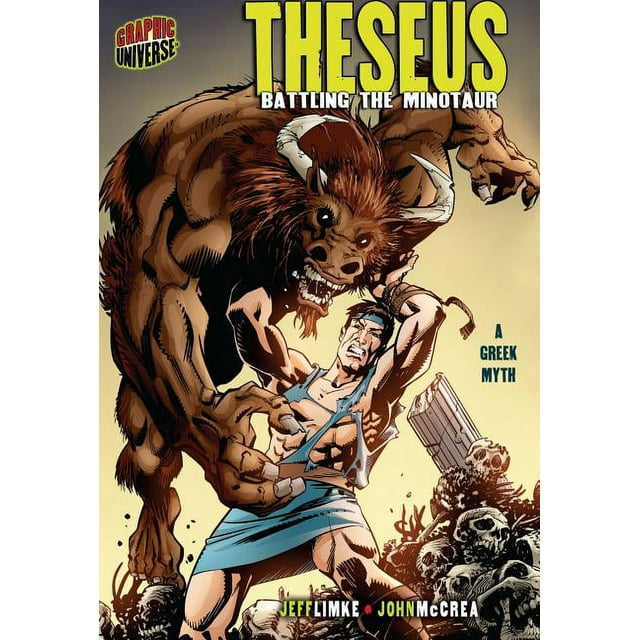 Graphic Myths and Legends: Theseus: Battling the Minotaur [A Greek Myth] (Paperback)