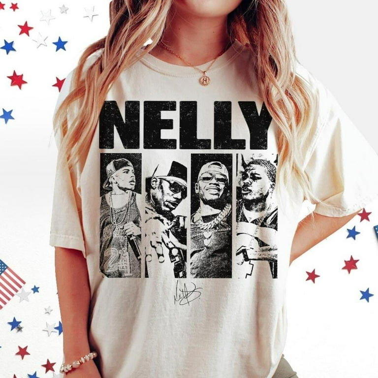 Graphic Nelly Rapper Vintage 90s Bootleg T-shirt, Nelly