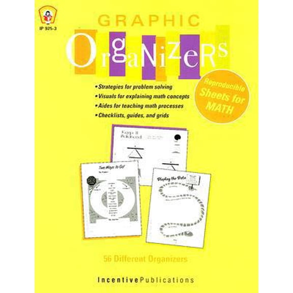 Pre-Owned Graphic Organizers for Math (Paperback) 0865300364 9780865300361