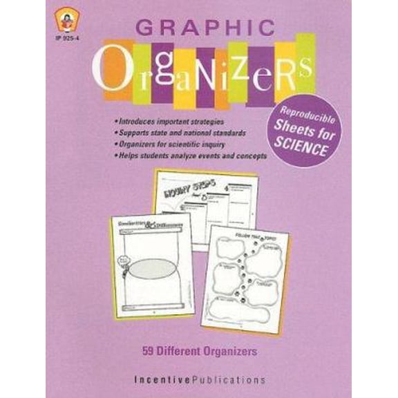 Pre-Owned Graphic Organizers for Science (Paperback) 0865300372 9780865300378