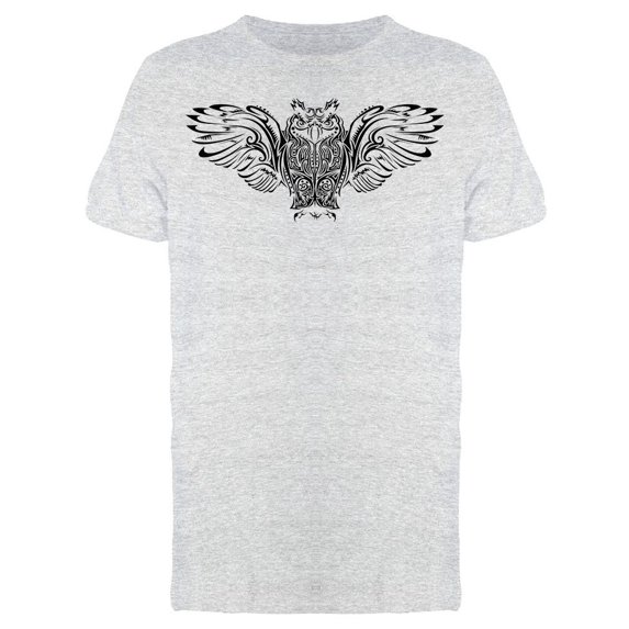 Graphic Owl Tattoo Tee Men's -Image by Shutterstock
