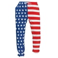 thumbnail image 1 of Graphic Pajama Pants for Men Casual Flag Printed Comfortable Soft Relaxed Outfits Pant, 1 of 2