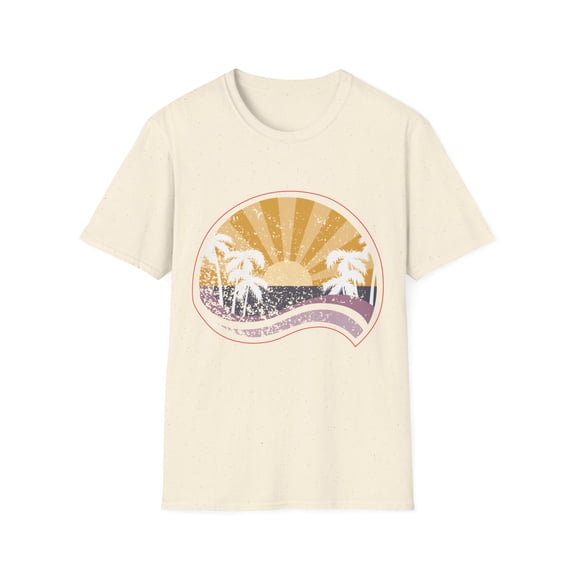 Graphic Palm Trees Novelty Ocean Waves Tees and More