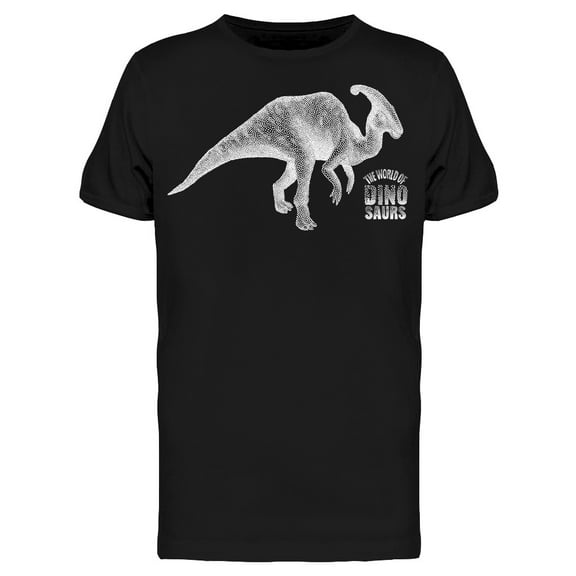 Graphic Parasaurolophus T-Shirt Men -Image by Shutterstock, Male Large